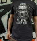 Make Orwell Fiction Again T-Shirt: Shattered Glass | Brainkuzi