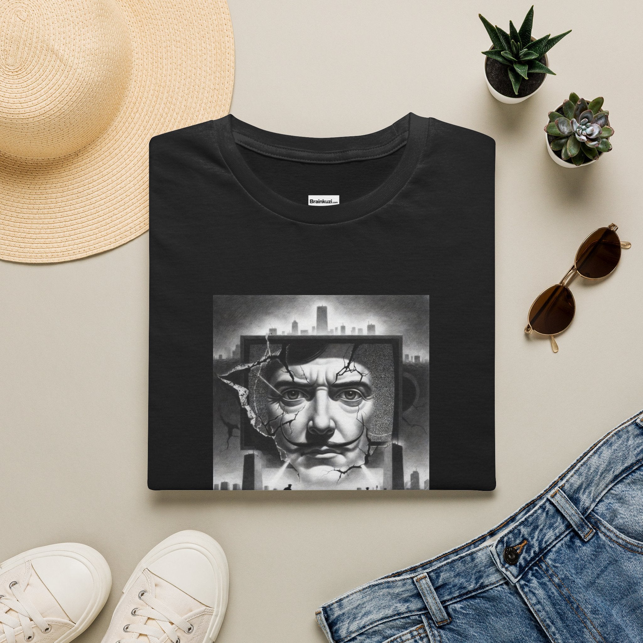 Make Orwell Fiction Again T-Shirt: Fractured Mind | Brainkuzi